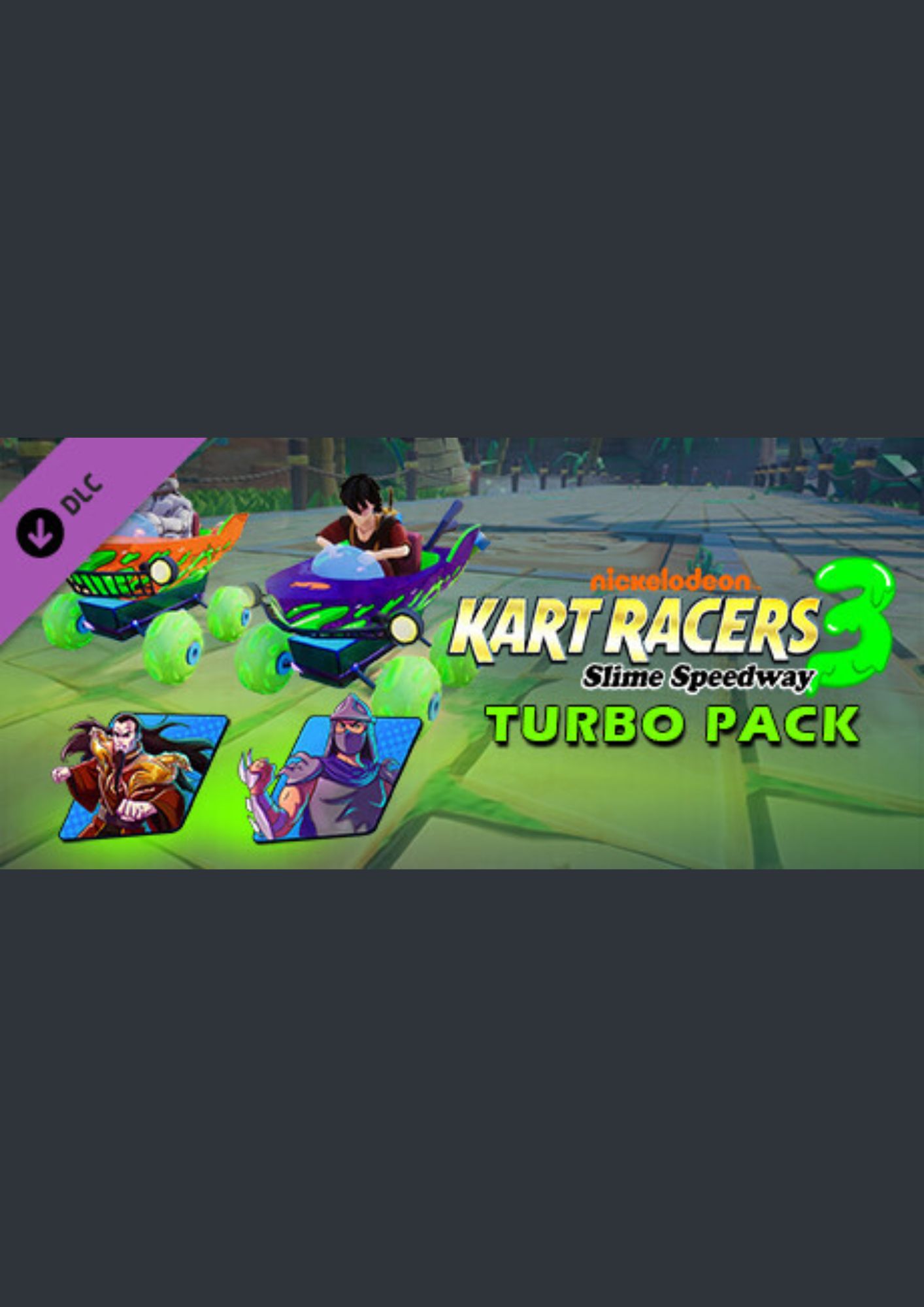 Nickelodeon Kart Racers 3: Slime Speedway Turbo Pack (DLC) Steam Key (PC) GLOBAL