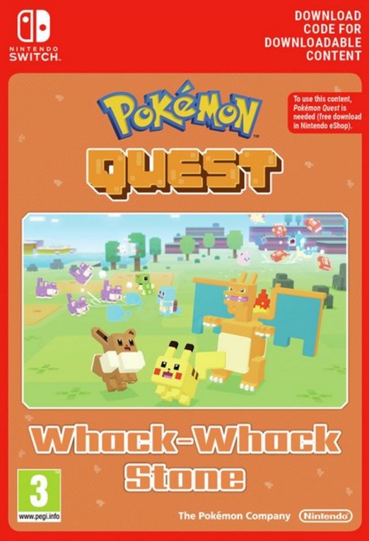 Pokemon Quest Whack-Whack Stone (DLC)