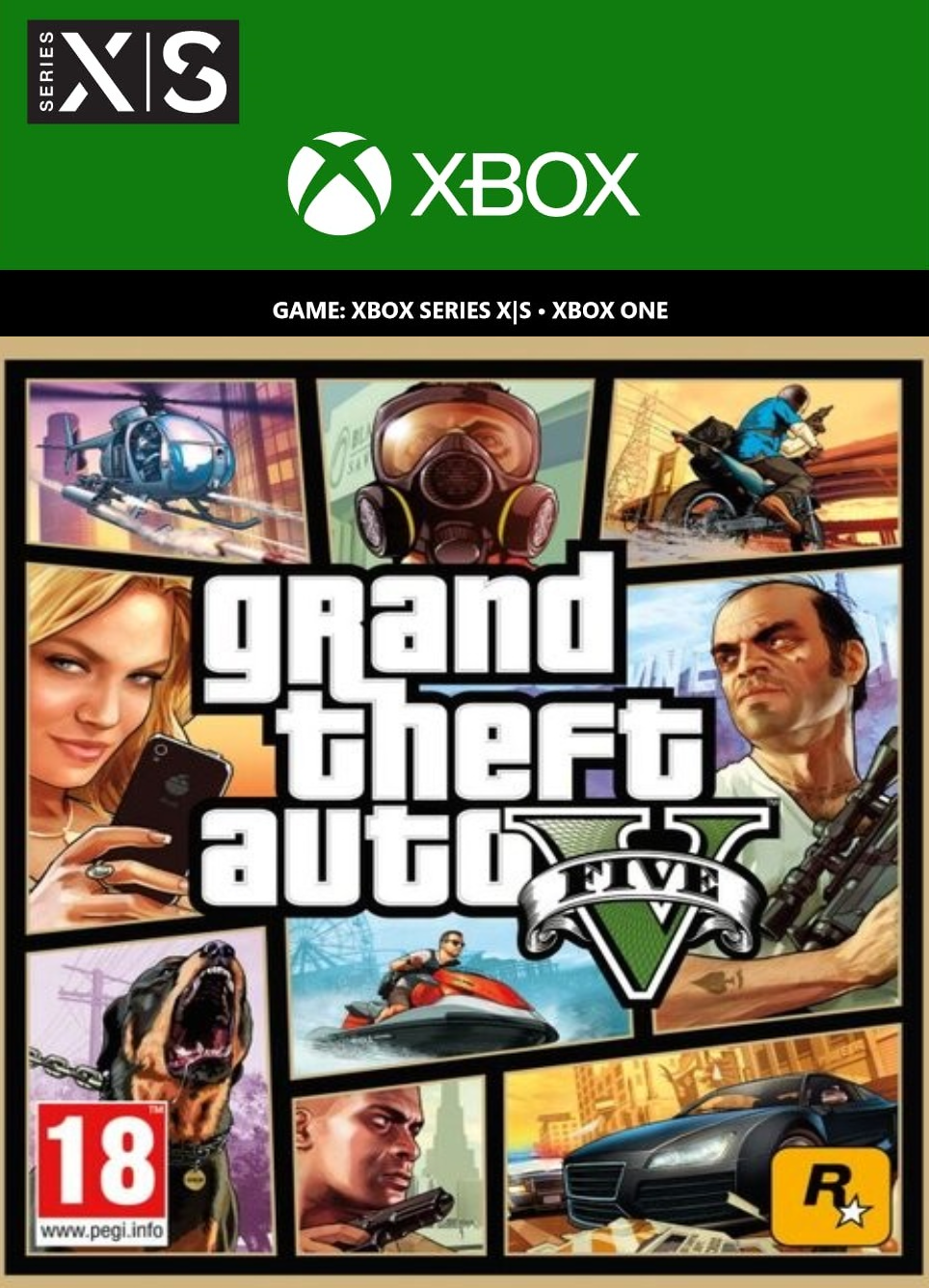 Grand Theft Auto V (Xbox One & Xbox Series X|S) Key GLOBAL