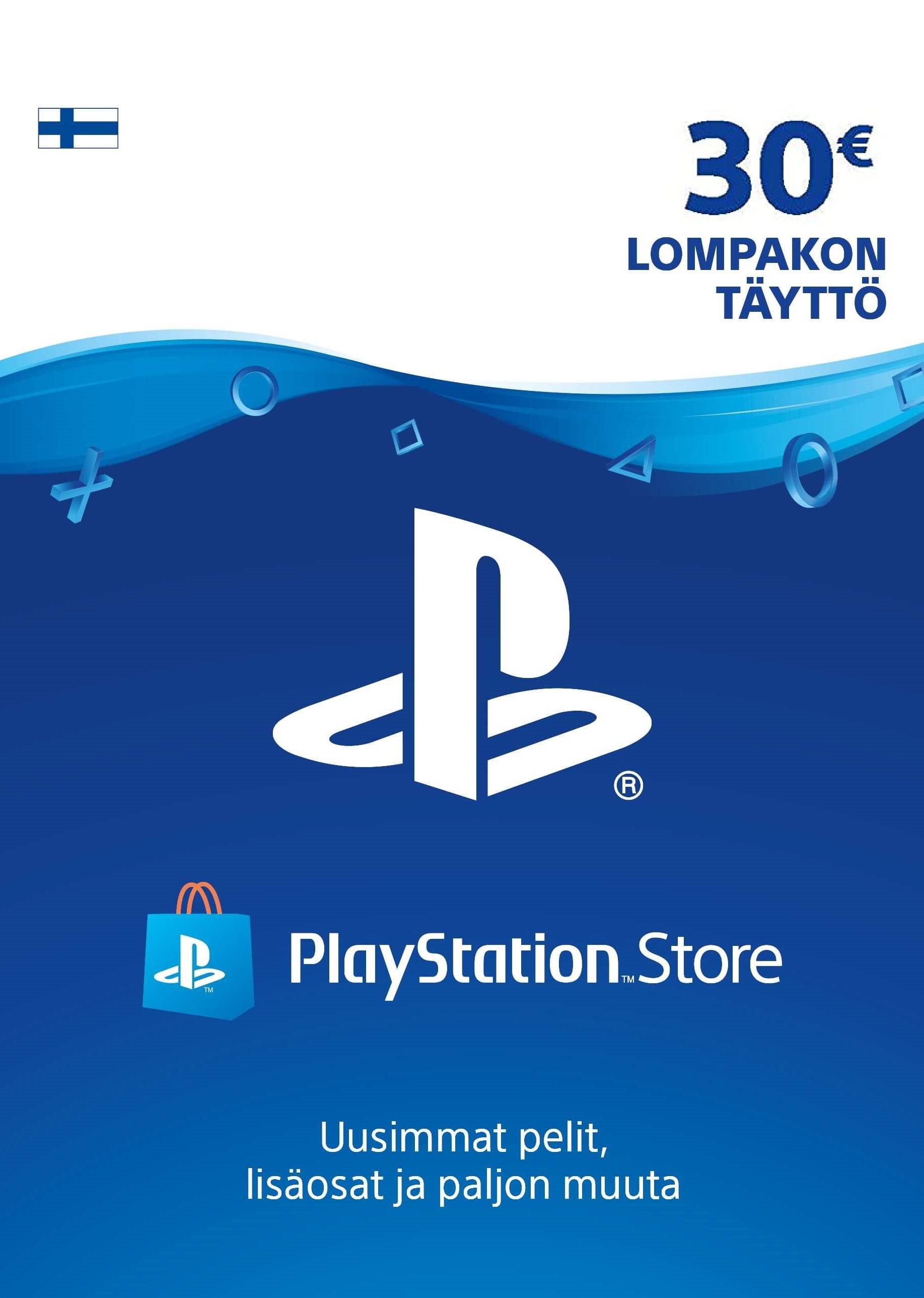 Playstation Network Card 30 EUR (FIN)