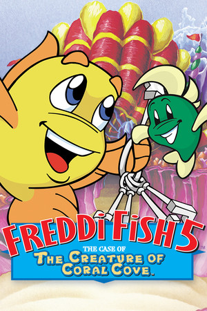 Freddi Fish 5 featuring Mess Hall Mania®: The Case of the Creature of Coral Cove game cover