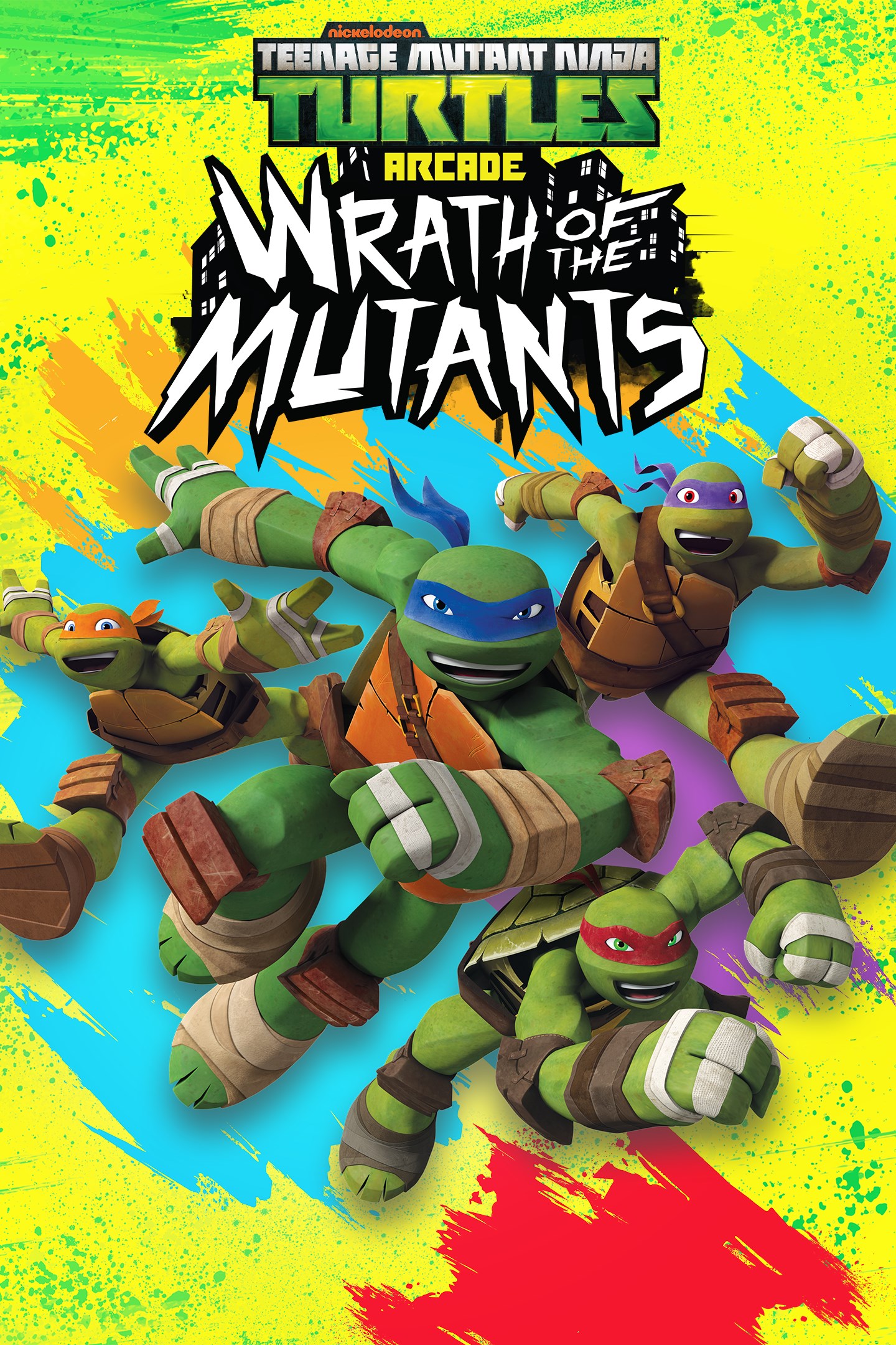 Teenage Mutant Ninja Turtles Arcade: Wrath of the Mutants game cover