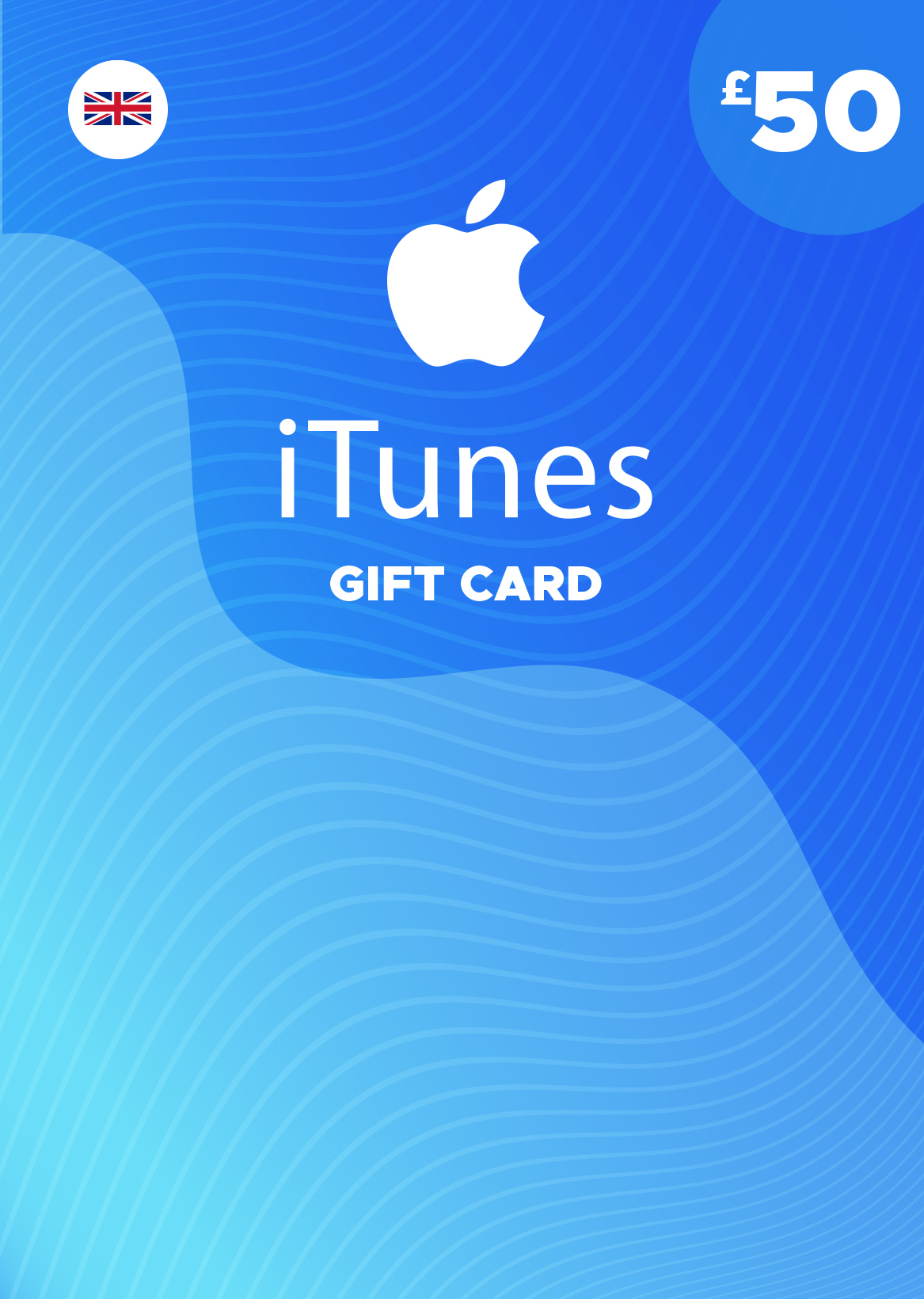 Apple iTunes Gift Card 50 GBP UNITED KINGDOM