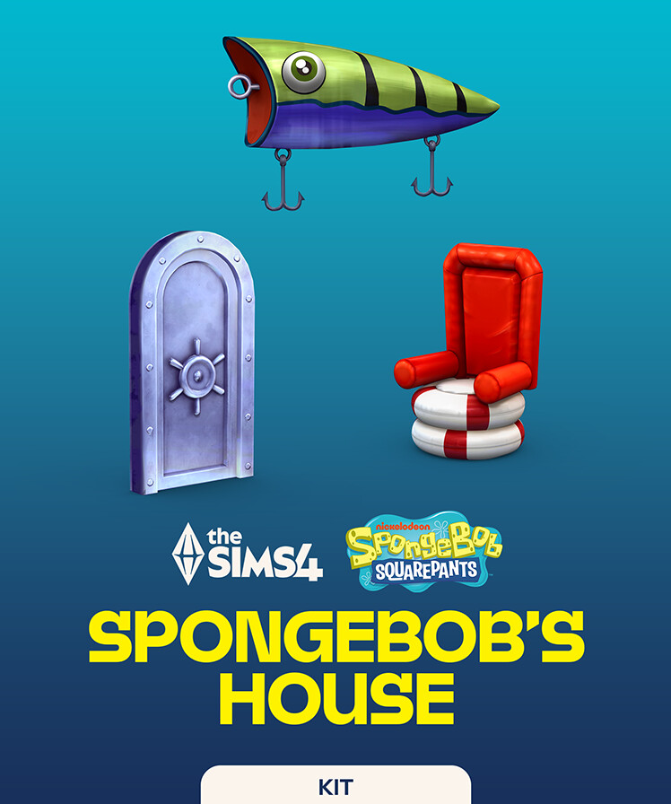The Sims 4 SpongeBob's House Kit (DLC) Origin Key GLOBAL