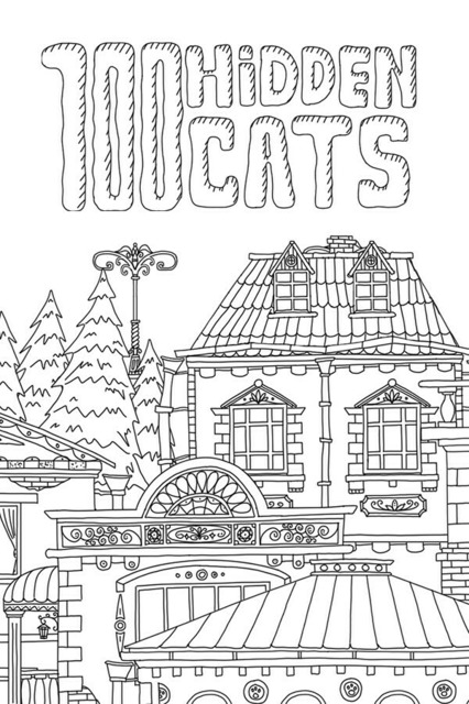 Arte de 100 hidden cats