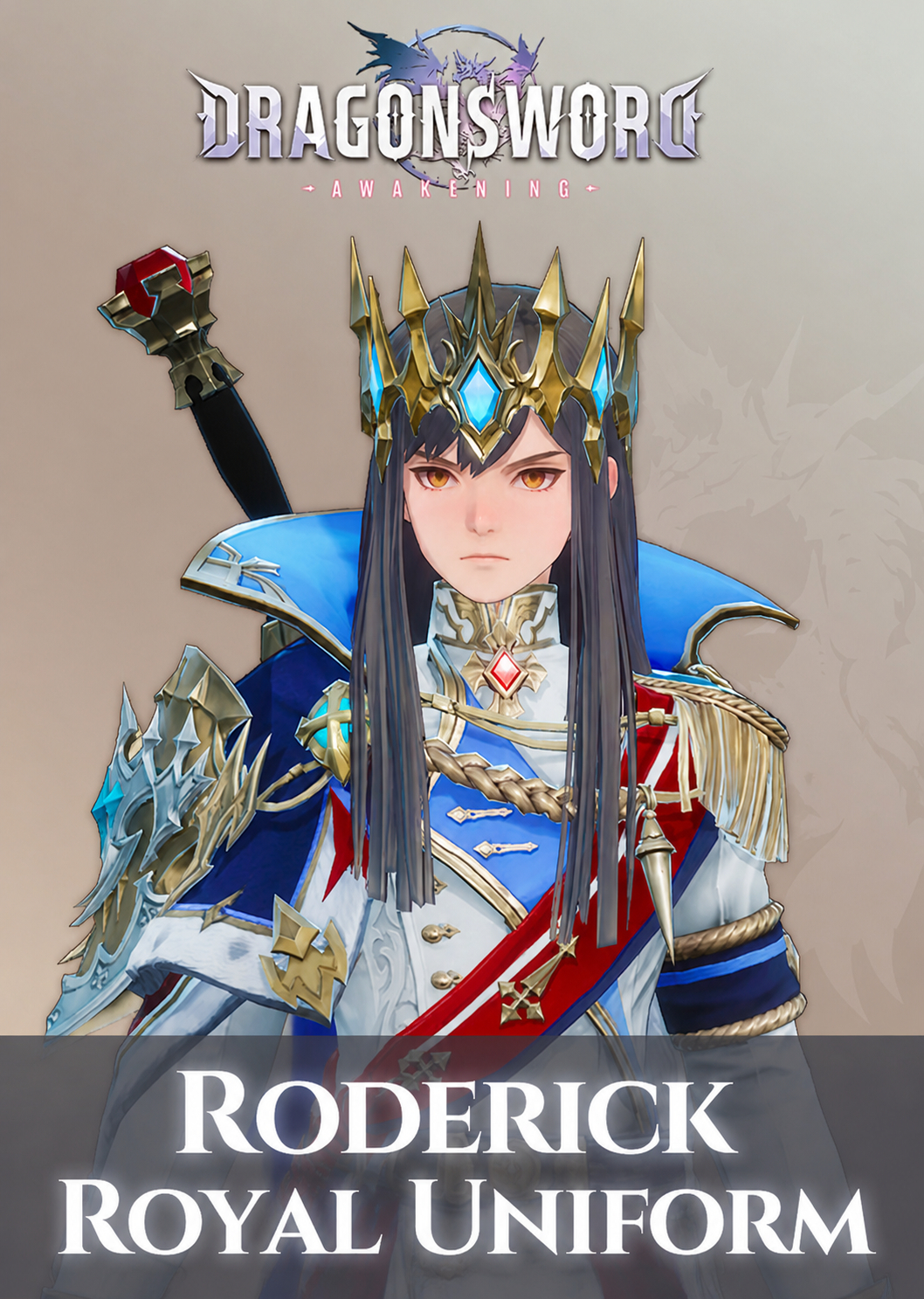DragonSword : Awakening - Costume : Roderick Royal Uniform (DLC)