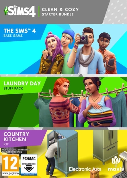 The Sims 4: Clean & Cozy Starter Bundle