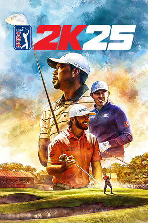 PGA TOUR 2K25 game cover