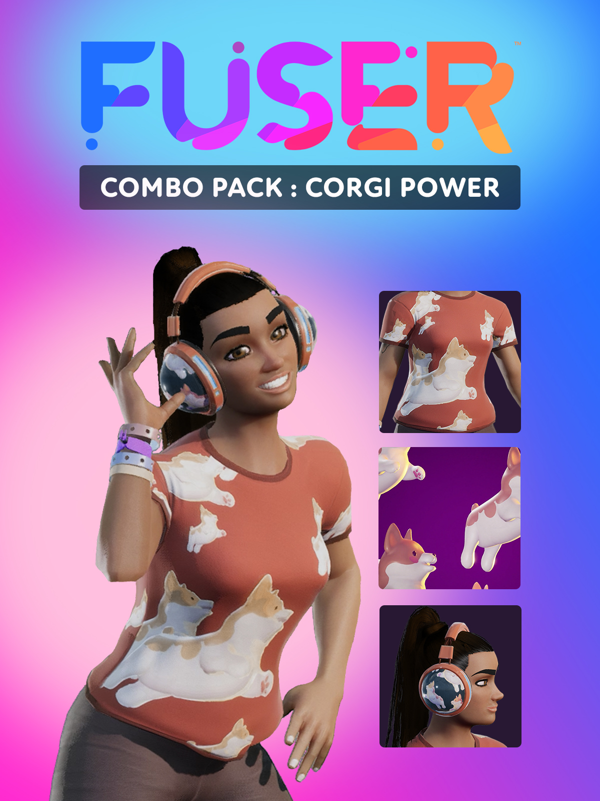 FUSER™ - Combo Pack: Corgi Power (DLC) (PC) Steam Key GLOBAL