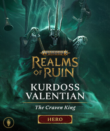 Warhammer Age of Sigmar: Realms of Ruin - Kurdoss Valentian, The Craven King (DLC) Steam Key (PC) LATAM