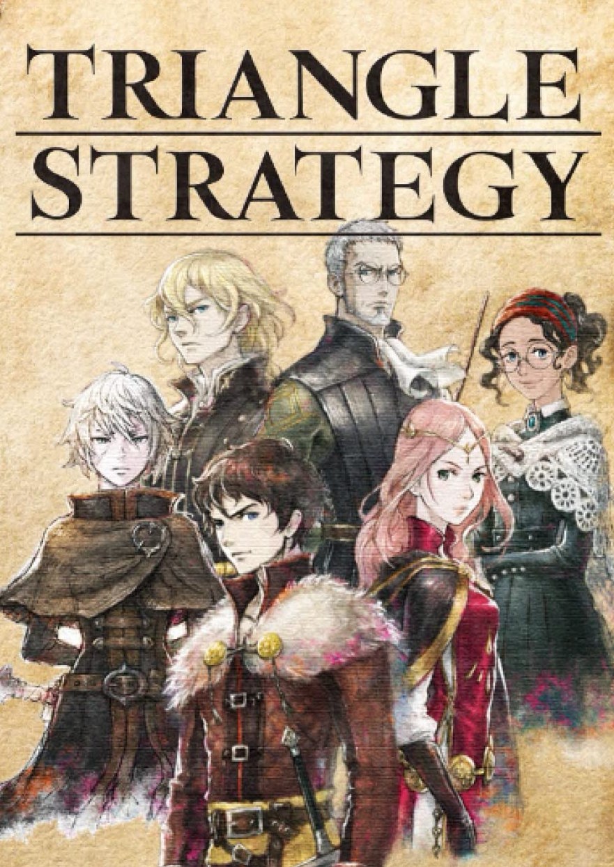 TRIANGLE STRATEGY game cover
