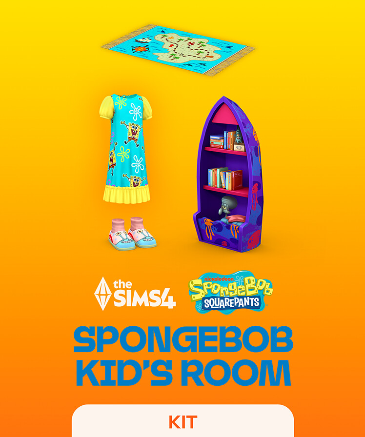 The Sims 4 SpongeBob Kid's Room Kit (DLC) Origin Key GLOBAL