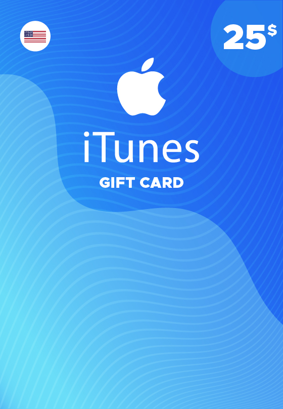 Apple iTunes Gift Card 25 USD