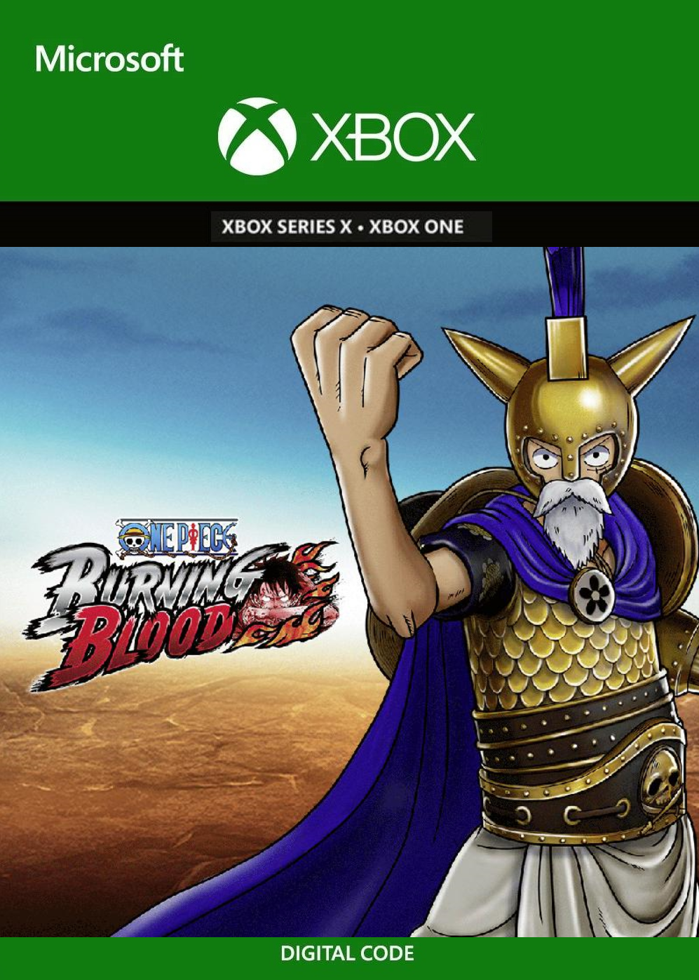 One Piece: Burning Blood Golden Luffy Costume (DLC)