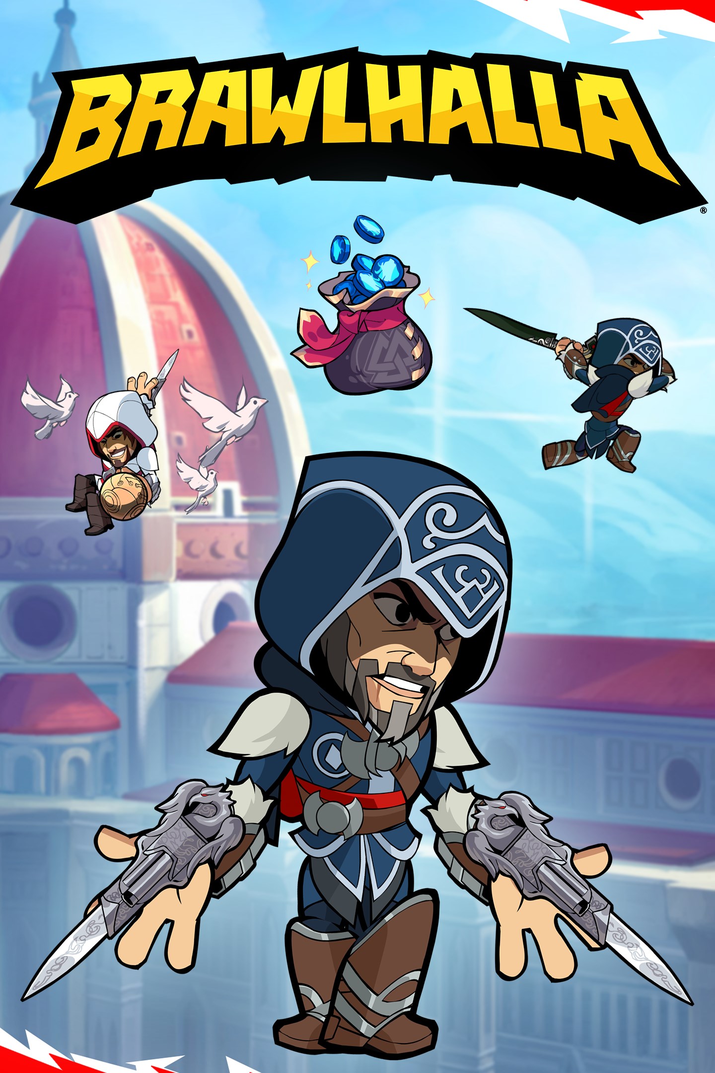 Brawlhalla: Ezio Starter Pack + 140 Mammoth Coins (DLC)