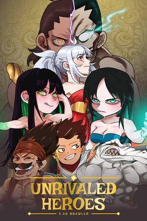 Arte de Unrivaled Heroes: 2.5D Brawler
