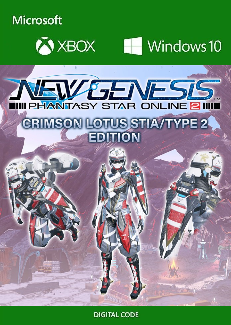 PSO2:NGS - Crimson Lotus Stia/Type 2 Edition