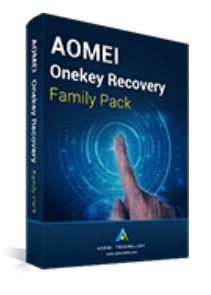 AOMEI OneKey Recovery Family Pack Edition - 4 PC Lifetime Key GLOBAL