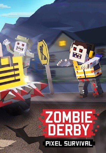 Zombie Derby: Pixel Survival game cover