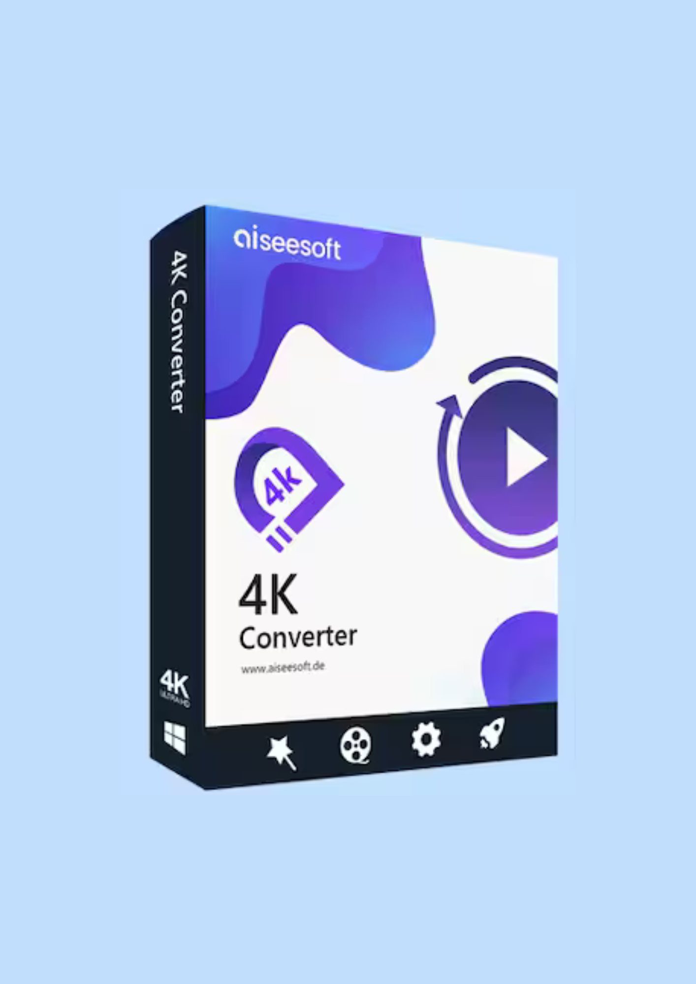 Aiseesoft 4K Converter Key (1 Year / 1 PC) Key GLOBAL