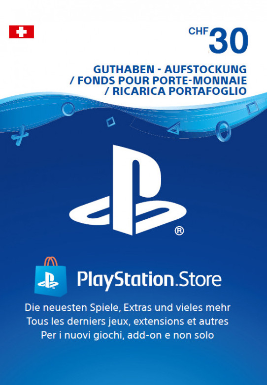 PlayStation Network Card PSN Card 30 CHF