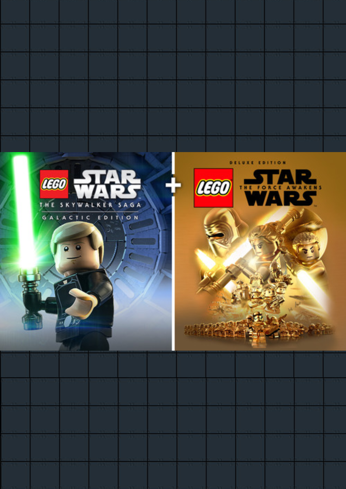 LEGO Star Wars: The Skywalker Saga Galactic Edition + LEGO Star Wars: The Force Awakens Deluxe Edition Bundle