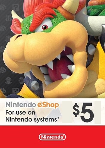 Nintendo gift card 5 USD