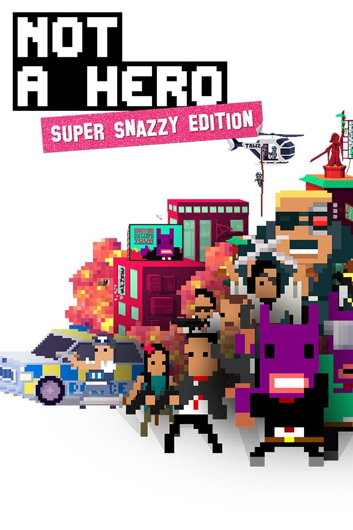 NOT A HERO game cover