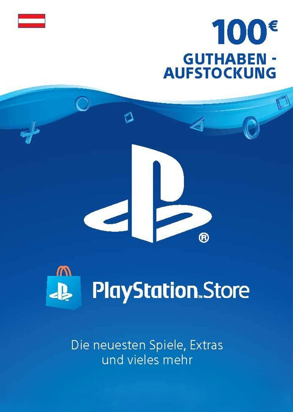 PlayStation Network Card 100 EUR (AT)
