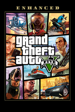Grand Theft Auto V Enhanced game cover