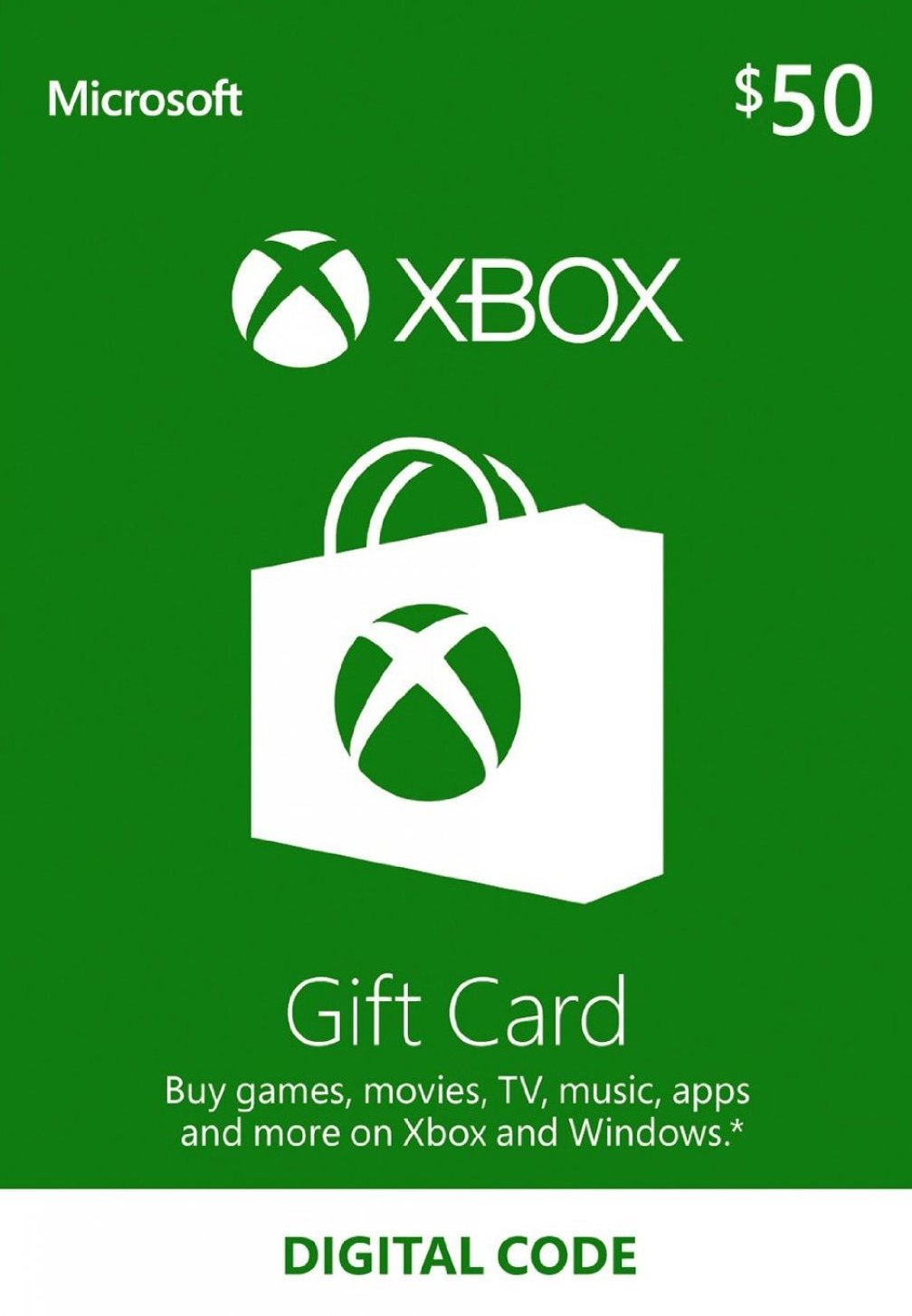 Xbox gift card