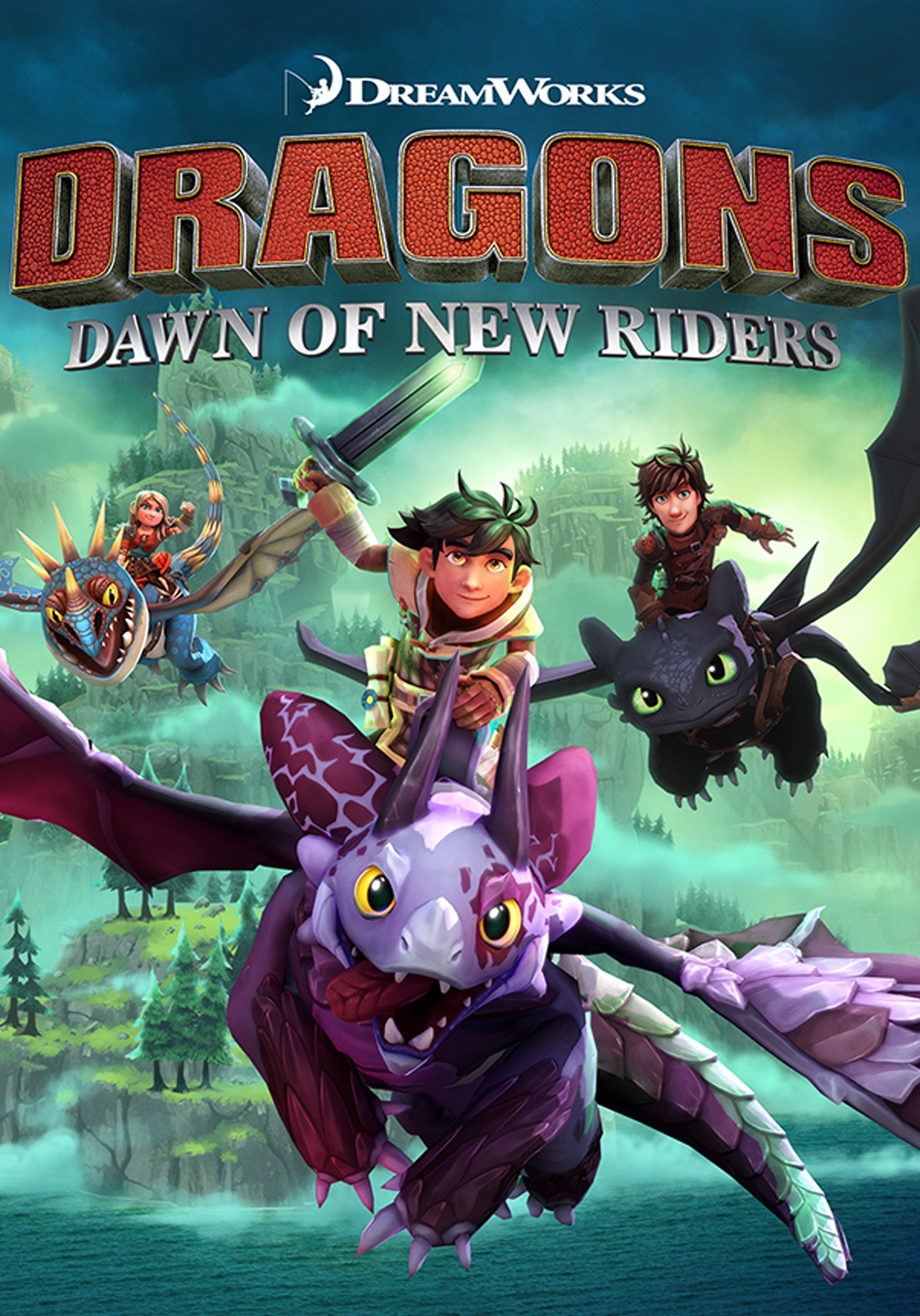 DreamWorks Dragons: Dawn of New Riders game cover
