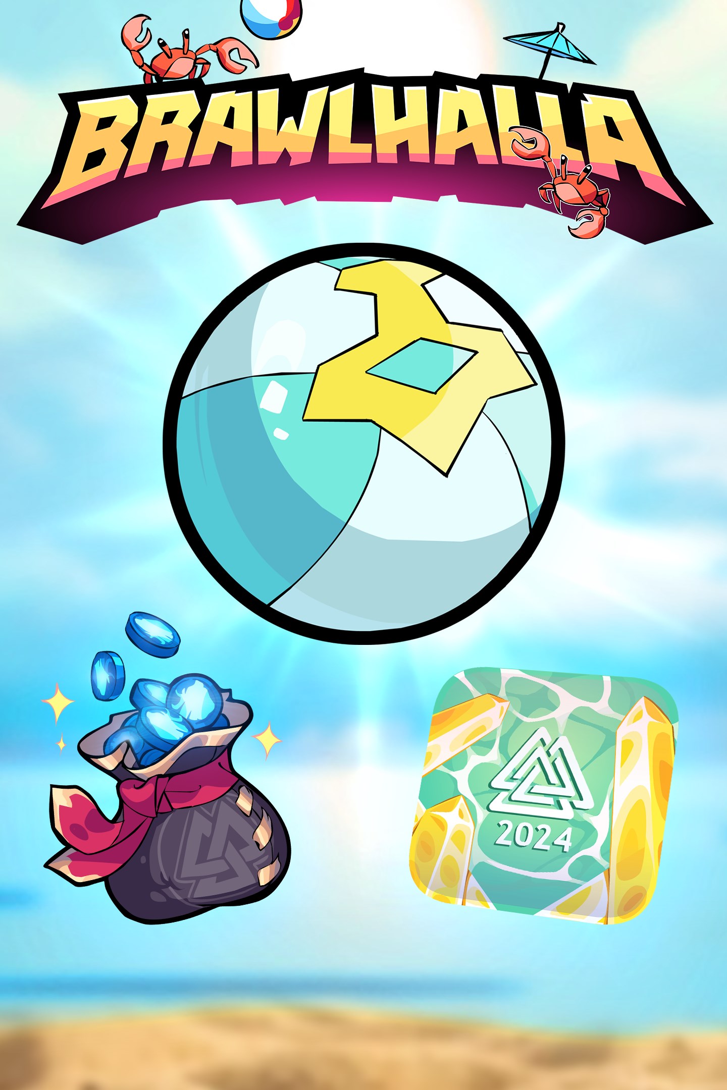 Brawlhalla Summer Esports 2024 Pack + 300 Mammoth Coins (DLC)