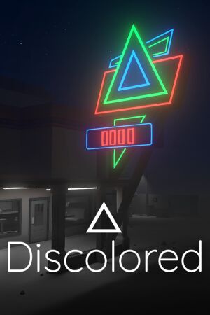 Discolored game cover