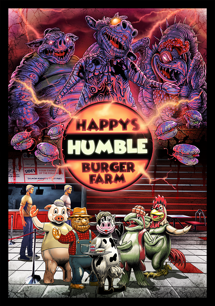 Happy's Humble Burger Farm game cover