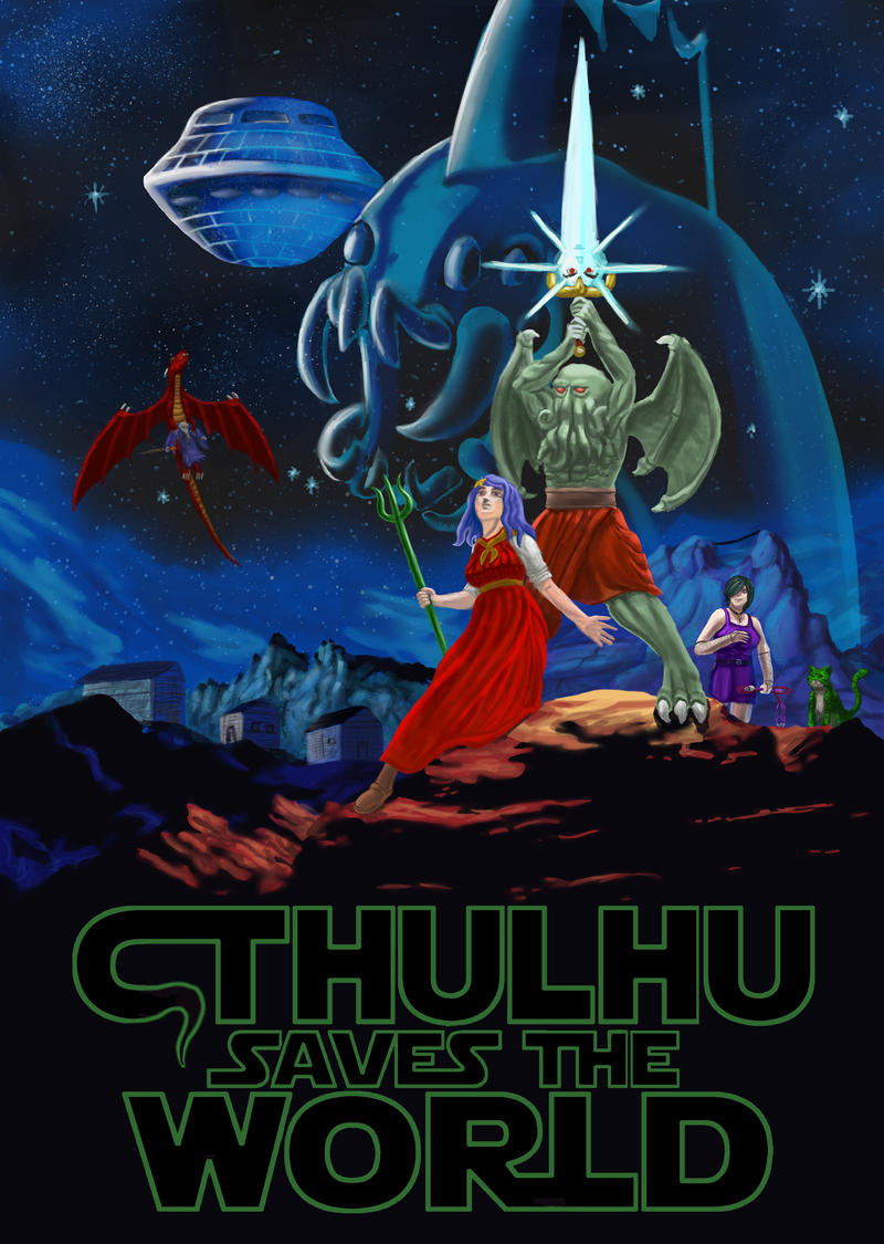 Cthulhu Saves the World game cover
