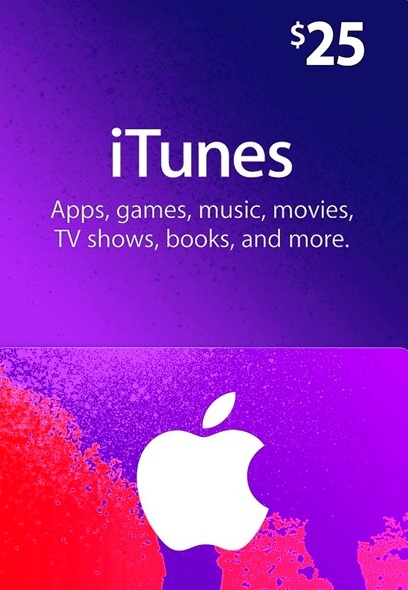 Apple iTunes Gift Card 25 AUD