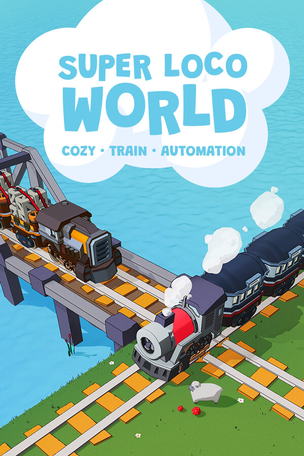 Super Loco World: Cozy Train Automation (PC) Cover