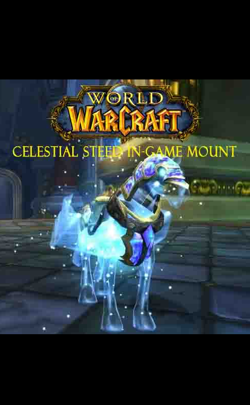 World of Warcraft : Celestial Steed Mount (DLC) Battle.net Cover