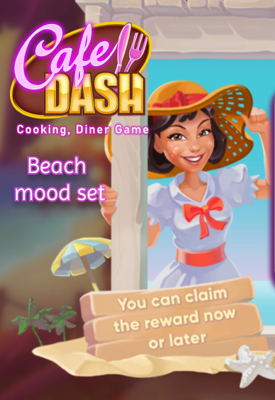 Cafe Dash: Cooking, Diner Game - Beach Mood Set (DLC) Steam Key (PC) GLOBAL