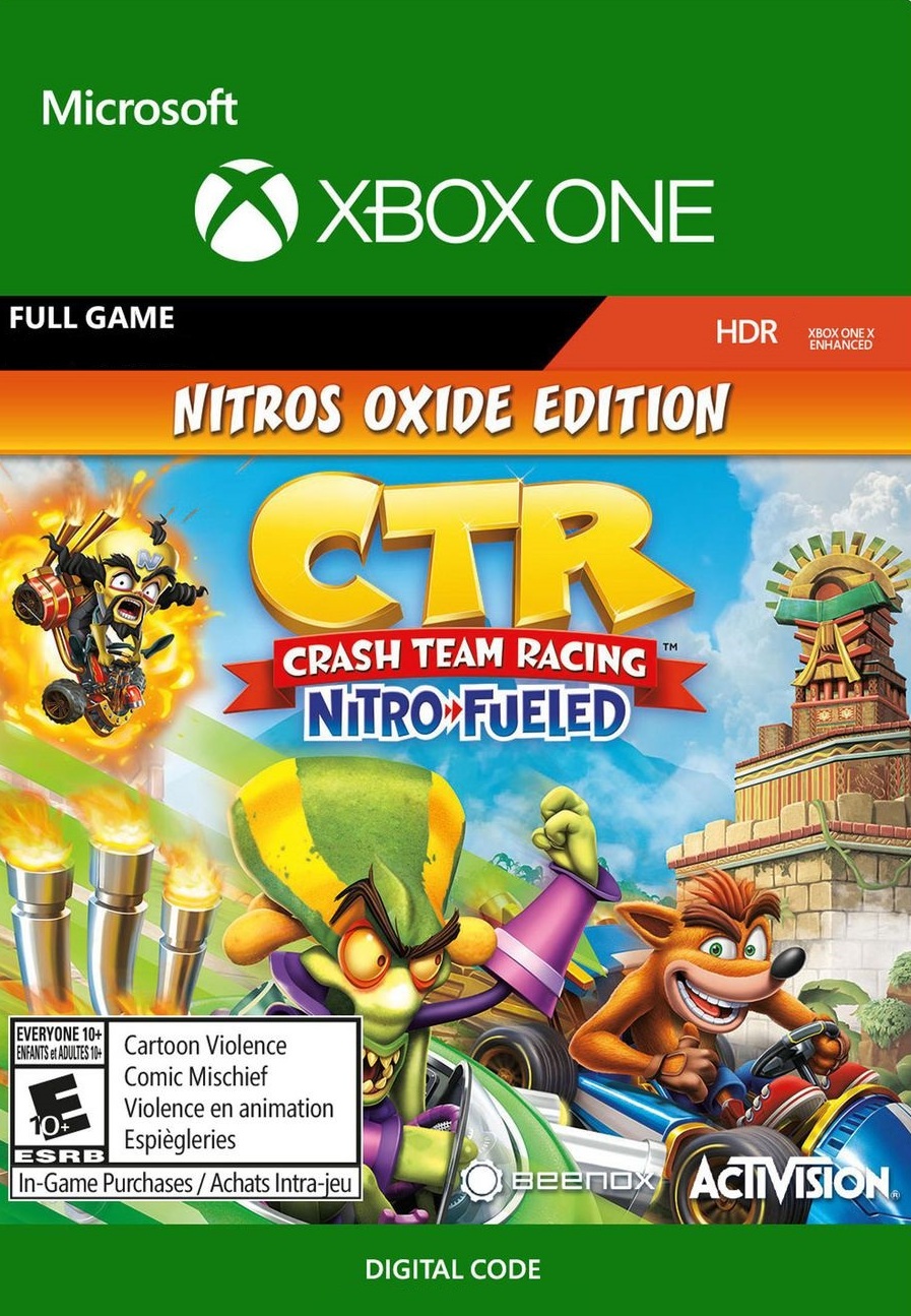 CTR: Nitro-Fueled - Nitros Oxide Edition (Xbox One) key