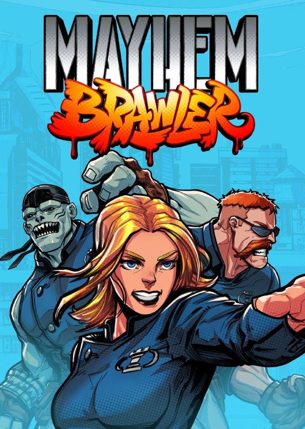 Mayhem Brawler game cover