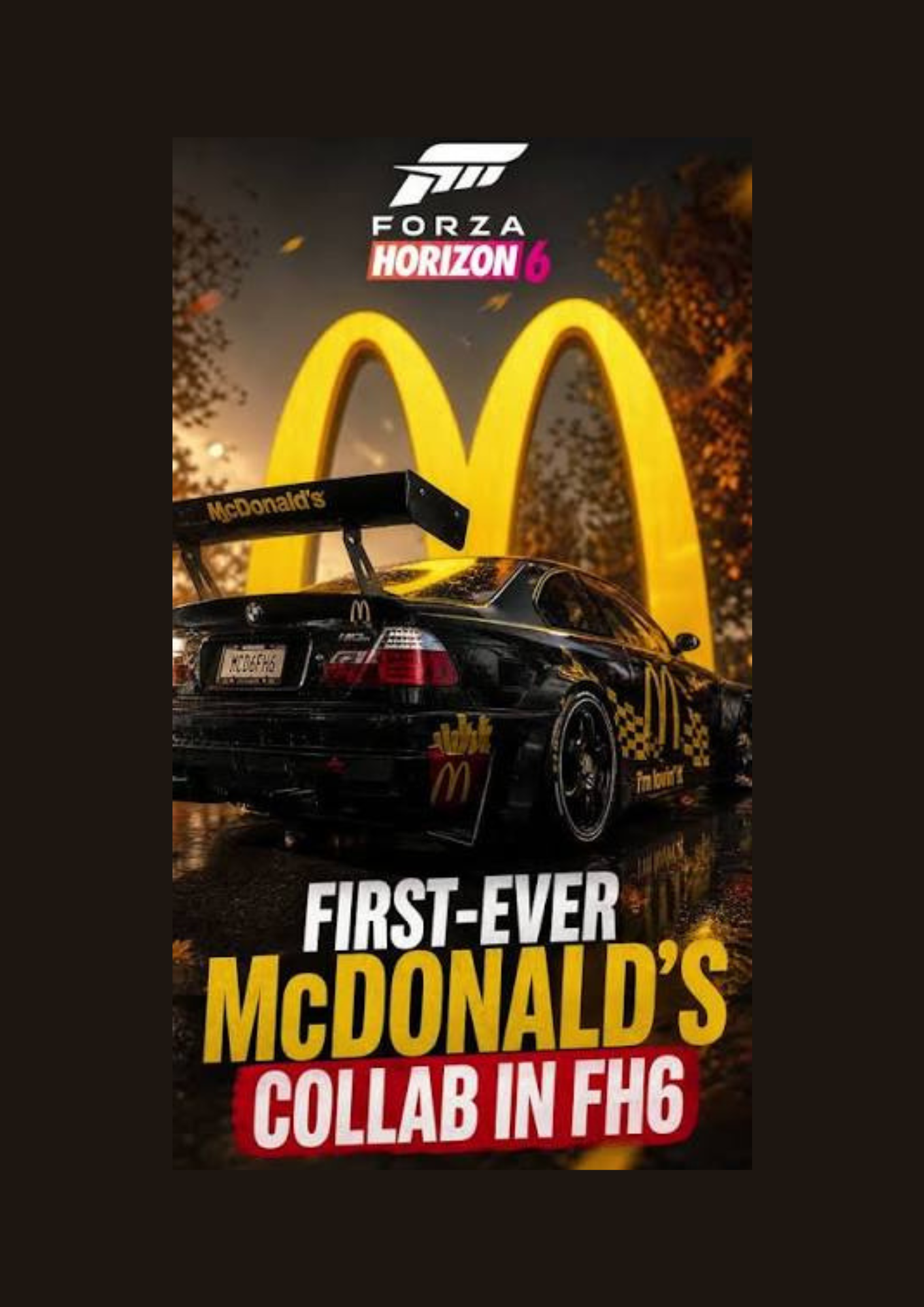 Forza Horizon 6 x McDonald's Voucher (DLC) (Windows/Xbox Series X|S) XBOX LIVE Key GLOBAL