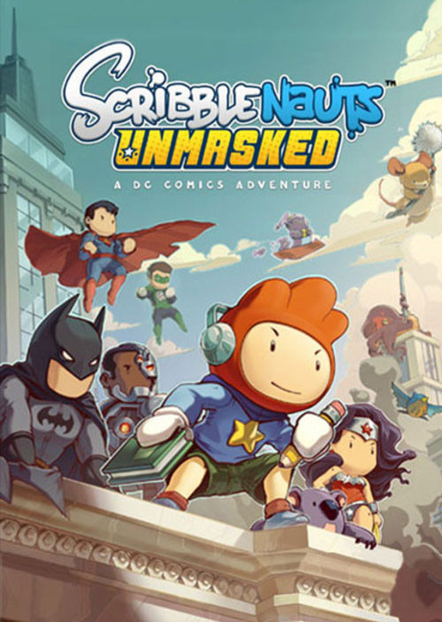Scribblenauts Unmasked: A DC Comics Adventure game cover