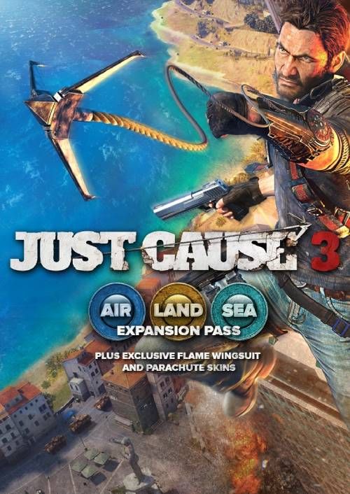Arte de Just Cause 3 - Air, Land and Sea Expansion Pass EN/DE/FR/IT/PL/RU/ES (DLC)