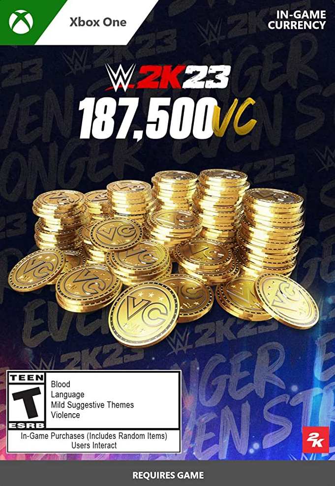 WWE 2K23 187,500 Virtual Currency Pack for Xbox One