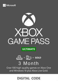 Xbox Game Pass Ultimate – 3 Months Subscription (Xbox One/ Windows 10)