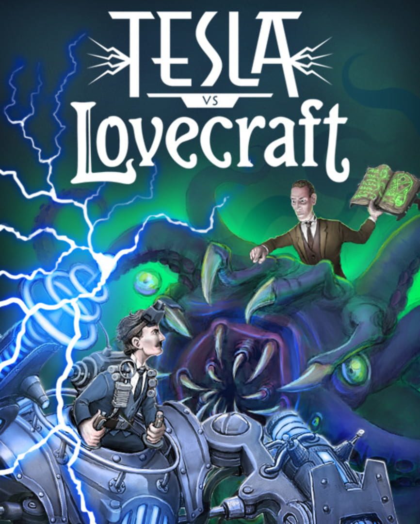 Tesla vs Lovecraft game cover
