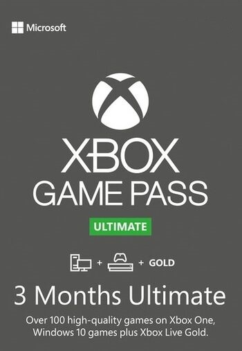 Xbox Game Pass Ultimate – 3 Month Subscription (Xbox One/ Windows 10)