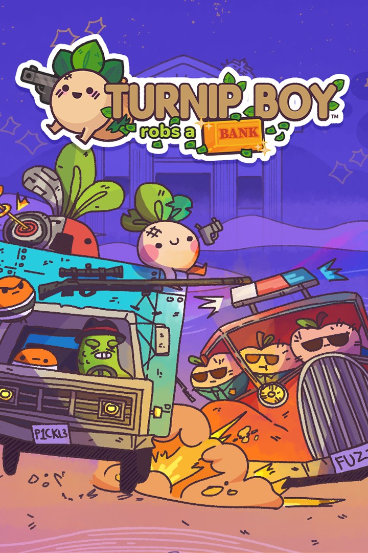 Turnip Boy Robs a Bank game cover